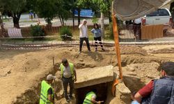 Aydın'da bulunan oda mezarın üstü kapatıldı