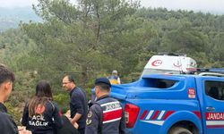 Aydın'da çamura saplanan hasta taşıyan ambulansı jandarma kurtardı