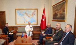 Bakan Güler, NATO Müttefik Dönüşüm Yüksek Komutanı Vandier'i kabul etti