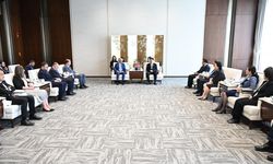 Bakan Uraloğlu, Şian Valisi Gang ile bir araya geldi