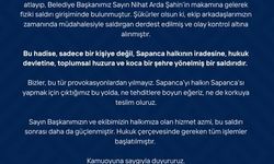 Belediye başkanına saldırı girişiminde bulunan şüpheli gözaltına alındı