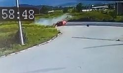 Bilecik'te 3 kişinin öldüğü kaza kamerada