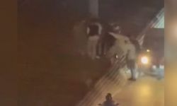 Bursa'da asker uğurlamasında kavga; o anlar kamerada