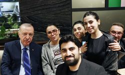 Cumhurbaşkanı Erdoğan bir kafede vatandaşlarla sohbet etti