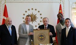 Cumhurbaşkanı Erdoğan, EuroLeague şampiyonu Fenerbahçe Beko'yu kabul etti