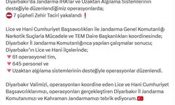 Diyarbakır'da 3 milyon 476 bin kök kenevir ve skunk ele geçirildi: 7 gözaltı