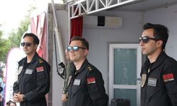 Elazığ semalarındaki SOLOTÜRK gösterisi ilgi topladı