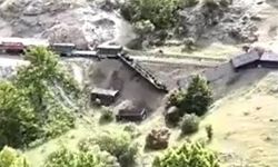 Elazığ’da yük treninin 5 vagonu raydan çıktı