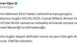 Eski Ankara Milletvekili Ekici, hayatını kaybetti