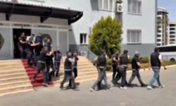 Ev ve iş yeri basan şebekeye operasyon; 9 tutuklama