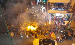 Galatasaray’ın şampiyonluğu Kuşadası’nda coşkuyla kutlandı