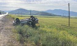 Gaziantep’te otomobil şarampole devrildi: 4 yaralı