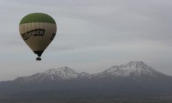 Ihlara Vadisi'nde balonlar, Anneler Günü için havalandı