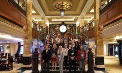 İngiliz Cunard Line'ın ünlü gemisi Queen Victoria, İstanbul'da