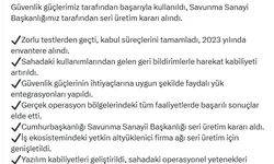 İnsansız kara aracı BARKAN'da seri üretime geçiliyor