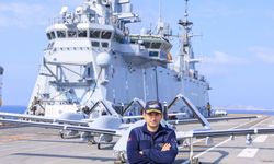 İstanbul- Bayraktar TB3'ten kara hedefine tam isabet