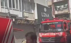 İstanbul- Bayrampaşa'da 5 katlı bnanın çatısında yangın -1