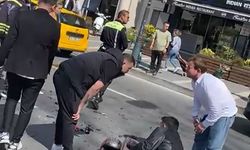 İstanbul- Beşiktaş'ta iki motosiklet kafa kafaya çarpıştı: 2 yaralı