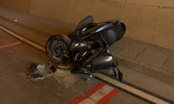 İstanbul - Beyoğlu’nda tünelde ters yöne giren cip, motosiklete çarptı