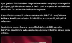 İstanbul - Cumhurbaşkanı Erdoğan'dan anneler günü mesajı