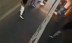 İstanbul - Esenler'de yol verme kavgasında İETT otobüsünü taşladılar