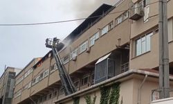İstanbul - Eyüpsultan'da iş yerinde yangın -1
