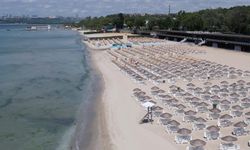 İstanbul - İstanbul'da plajlar sezona hazır; giriş ücreti 1500 lira olan var
