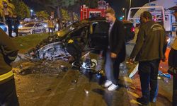 İstanbul - Kartal'da kaza yapan otomobil ağaçları devirip ters yöne geçti: 5 yaralı / Ek görüntü - Geniş haber