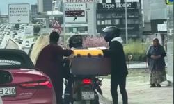 İstanbul - Maltepe D-100'de trafikte tartıştığı motokuryeye silah çekti