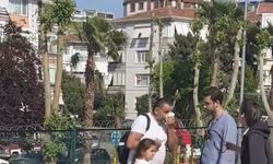 İstanbul-Maltepe'de Marmaray durağında çocuklarının yanında darbedildi