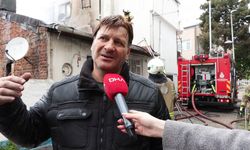 İstanbul- Ortaköy'de 2 katlı binada çıkan yangın kontrol altına alındı