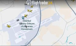 İstanbul - Sabiha Gökçen Havalimanı apronunda ördek alarmı