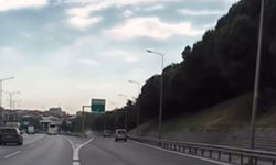 İstanbul- Sultangazi TEM Otoyolu'nda makas tartışması; 'Sen polis misin'