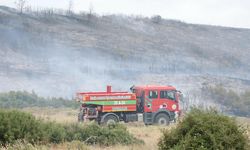 İzmir'de makilik yangını (3)