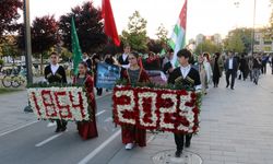 Kafkas kökenli Düzceliler, Çerkes Sürgünü'nün 161’inci yılında yürüyüş düzenledi