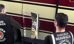 Kapıkule’de otobüsteki 87 kilo uyuşturucuyu Jeff buldu; 3 tutuklama