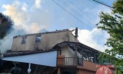 Karabük'te cami yangını