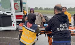 Karşı şeride geçen otomobil, araca çarptı: 1 ölü, 4 yaralı