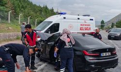 Kayseri'de 2 kişinin öldüğü kaza kamerada