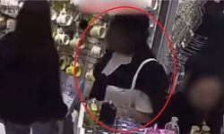 Kayseri'de takı dükkanında hırsızlık kamerada