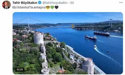 Kocaelispor bayrağı, İstanbul Boğazı’nda dalgalandı
