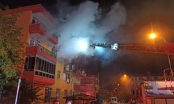 Konya’da bir binanın 3’üncü katında patlama ve ardından yangın: 12 yaralı (2)