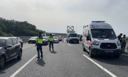 Kuzey Marmara Otoyolu’nda zincirleme kaza: 1’i ağır 5 yaralı