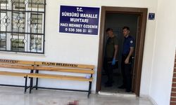 Mahalle muhtarı, silahlı saldırıda yaralandı