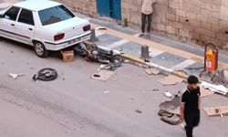 Mardin'de otomobilin çarptığı motosikletin sürücüsü yaralandı