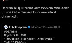 Muğla açıklarında 6 büyüklüğünde deprem / Ek fotoğraflar