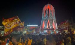 Niğde'de Galatasaray taraftarları şampiyonluğu kutladı
