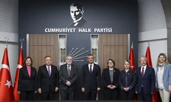 Özgür Özel, Avrupa Konseyi Yerel ve Bölgesel Yönetimler Kongresi Başkanı Cools'u kabul etti