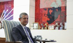 Özgür Özel, TBB Başkanı Sağkan'ı kabul etti