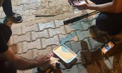 Reklam panosunda mahsur kalan yavru kediyi zabıta ekipleri kurtardı